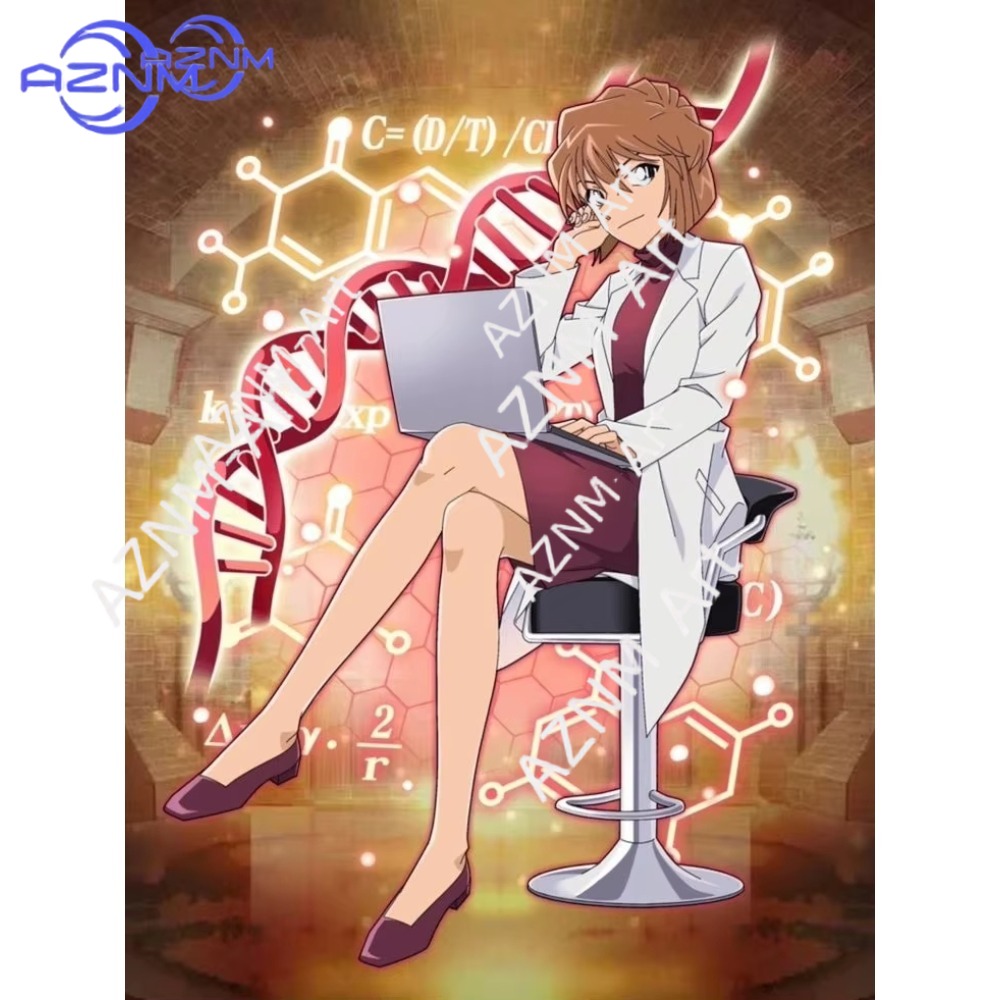 Embroidery Painting - 1pc Detective Conan Diamond Painting Anime