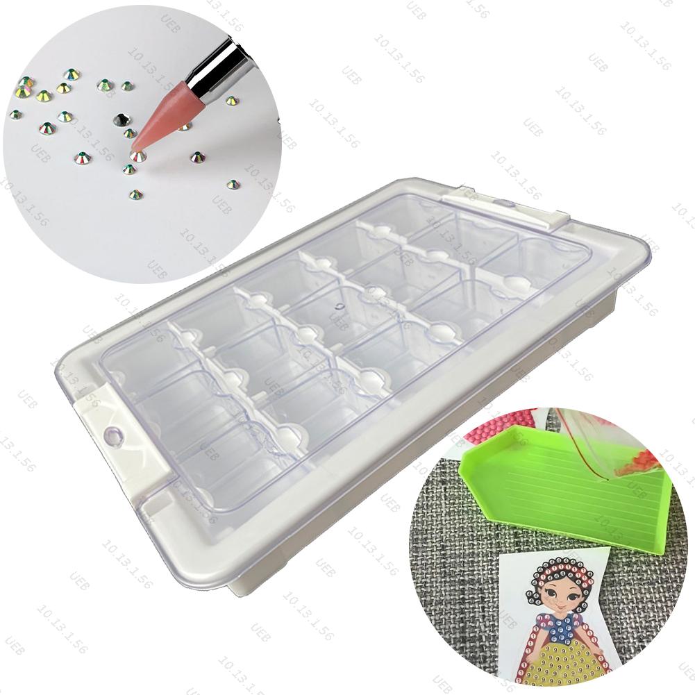 Embroidery Painting - 9/15/21/24/26/39 Grids Clear Diamond Painting Accessories