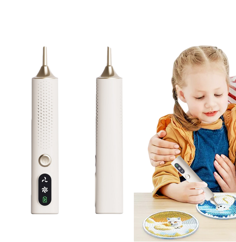 Embroidery Uae - Vacuum Diamond Art Pen Wireless Electric