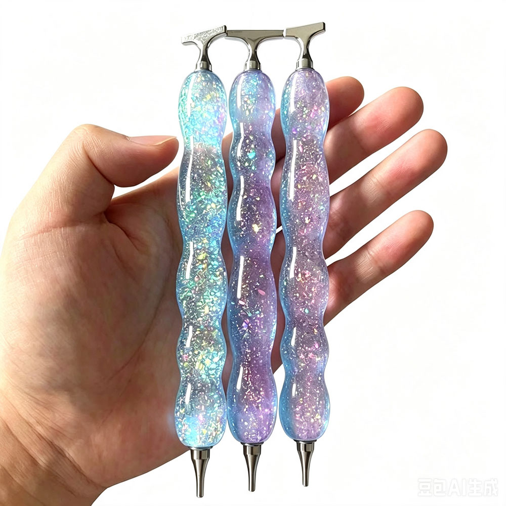 New Pink Blue Shiny Diamond Pa - Embroidery Painting 评论和价格