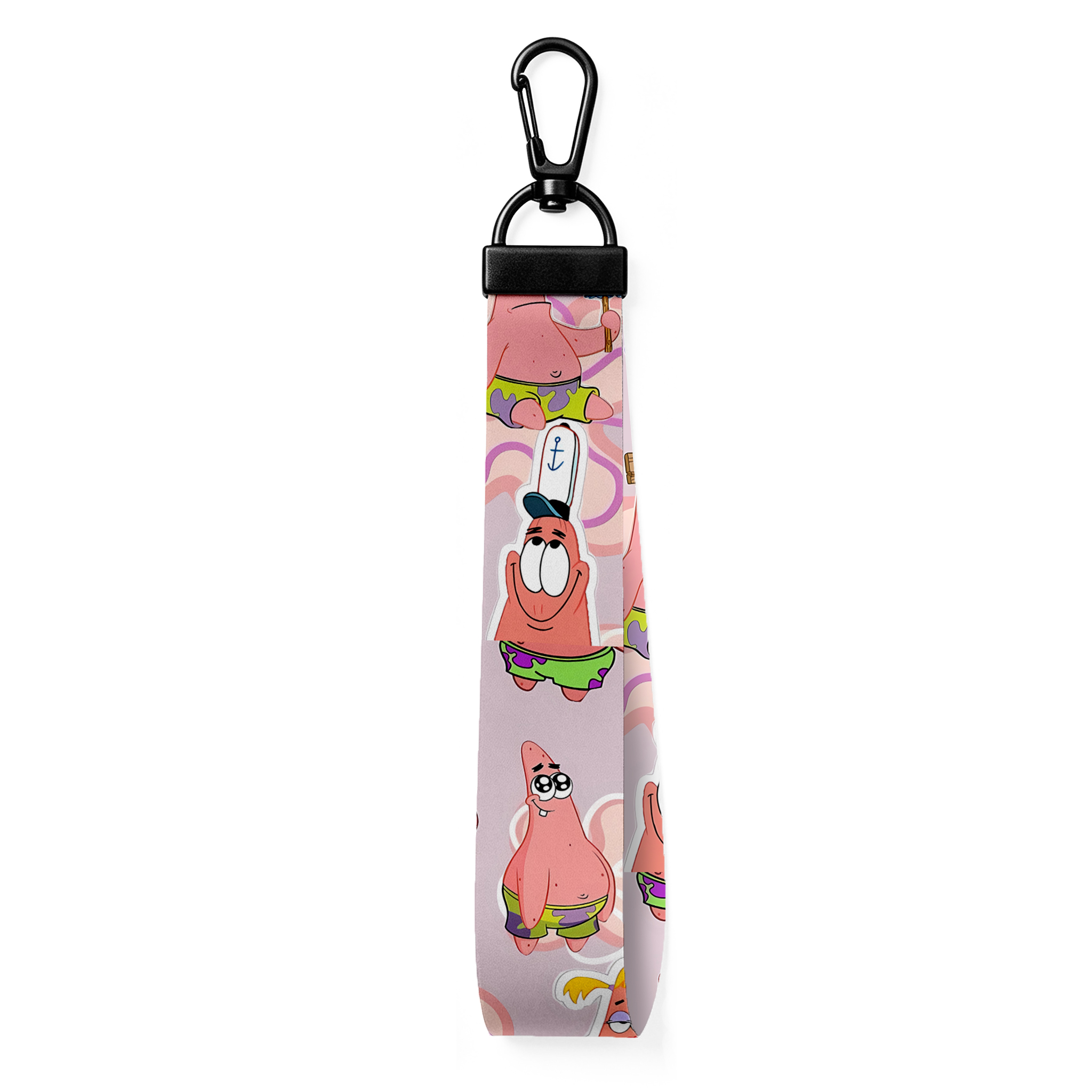 SpongeBob Key Chain for Men Wo - Embroidery Ring 评论和价格