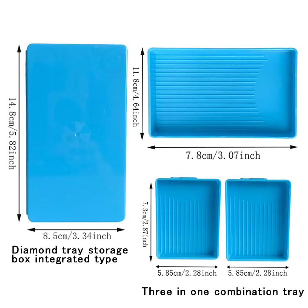 Diamond Painting Tray with Lid - Embroidery Uae 评论和价格
