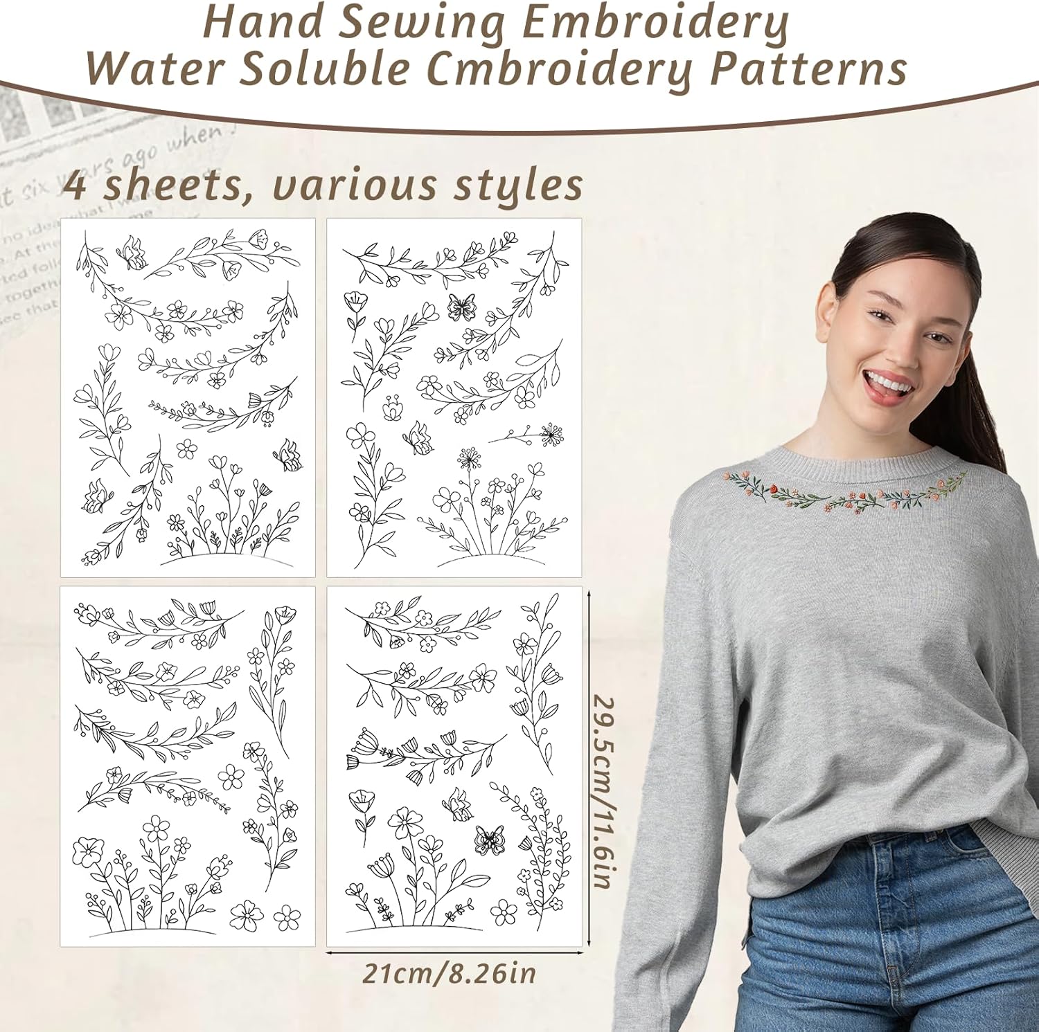 Stick & Stitch Water Soluble E - Water Soluble Stabilizer 评论和价格