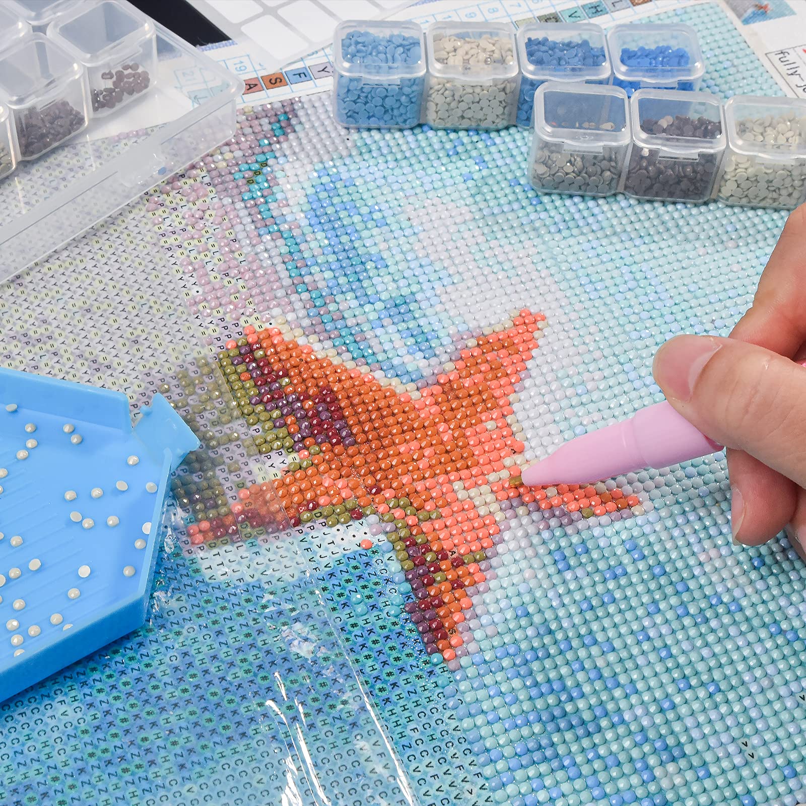 56/28 Diamond Embroidery Box D - Embroidery Painting 评论和价格