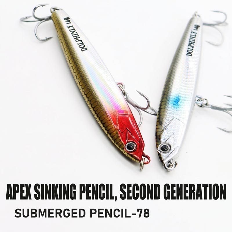 Long Cast Sinking Pencil Lures - Transfer Pen Ink 评论和价格