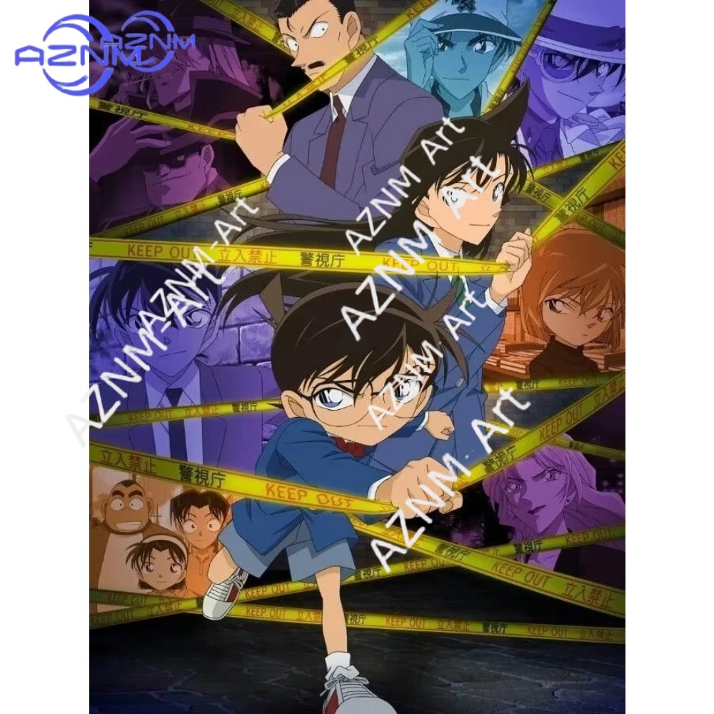 1pc Detective Conan Diamond Pa - Embroidery Painting 评论和价格