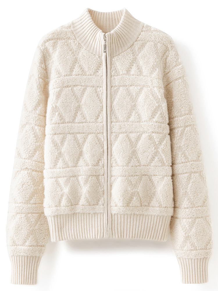 Women's 100% Cashmere Sweater  - Embroidery Towel 评论和价格