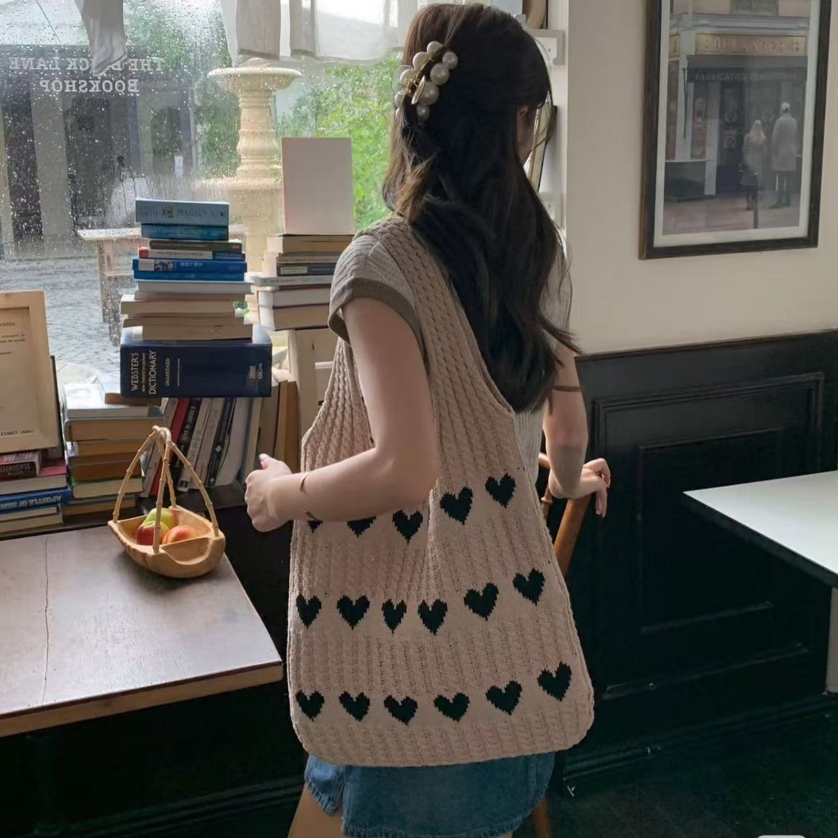 Shoulder Bag Large Women'S Eco - Embroidery University 评论和价格