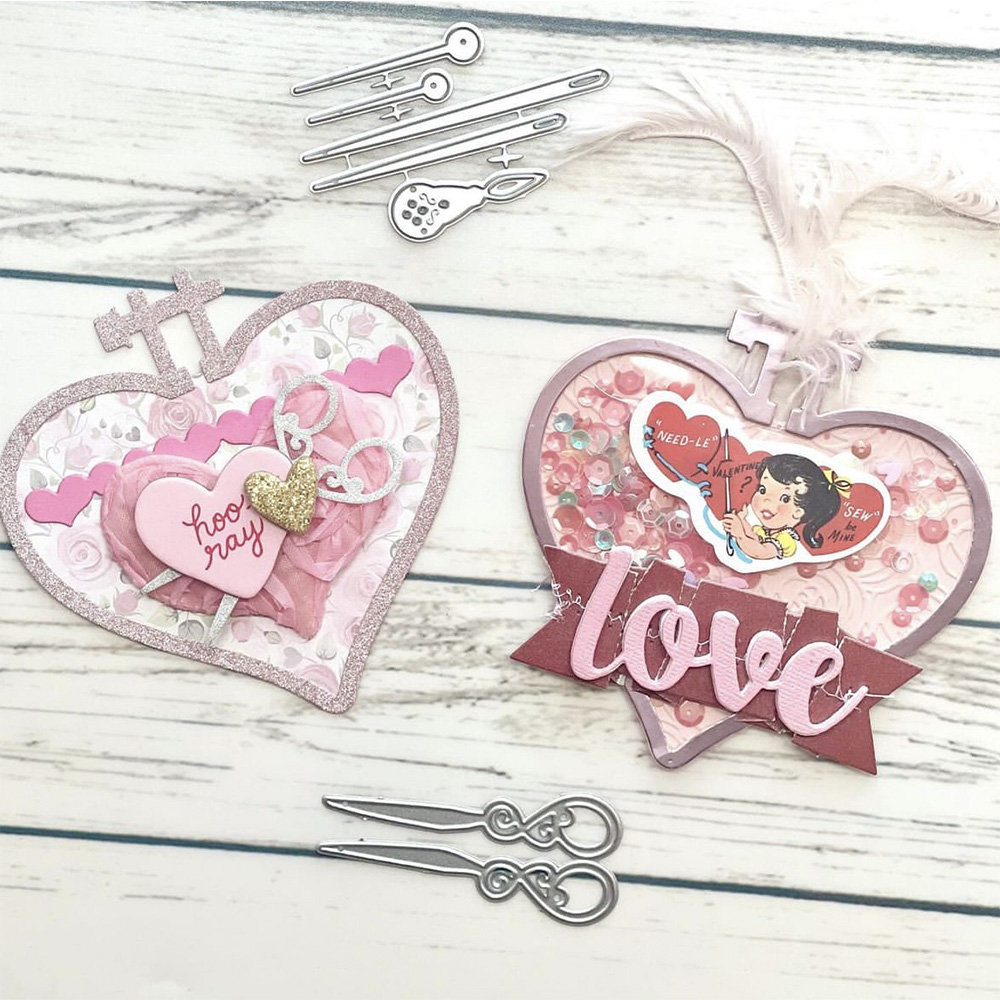 KSCRAFT Heart Embroidery Hoop  - Embroidery Ring 评论和价格
