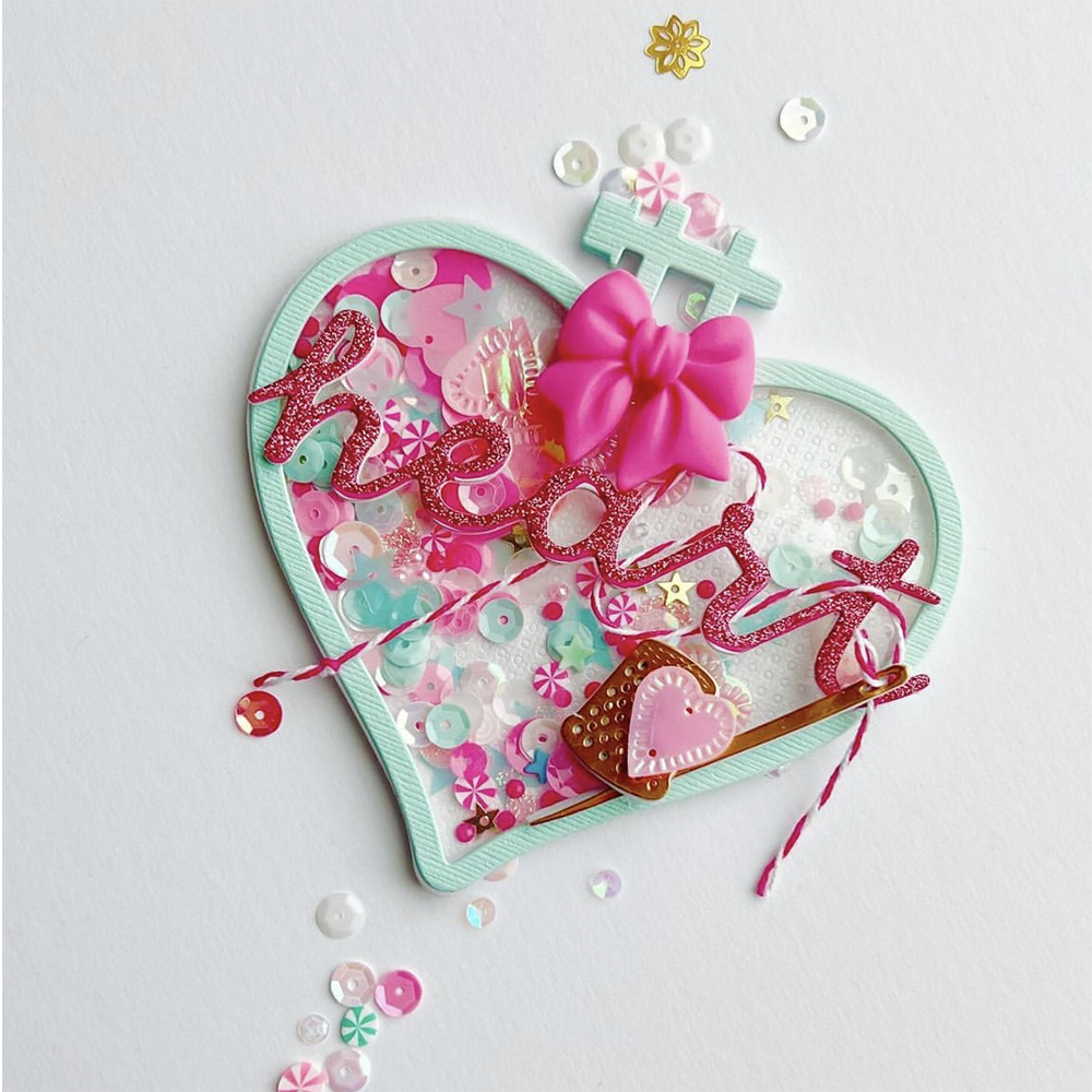 KSCRAFT Heart Embroidery Hoop  - Embroidery Ring 评论和价格