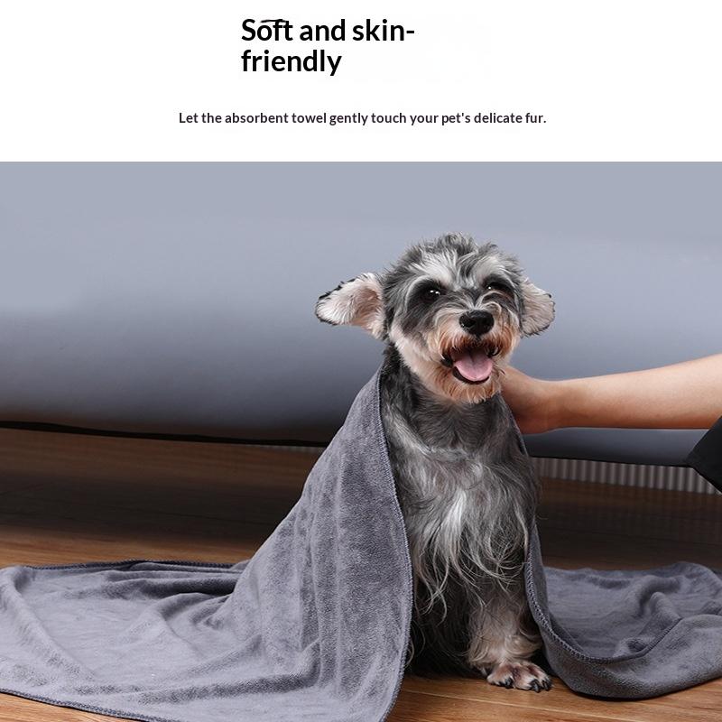 Hot Microfiber Pet Bath Towel  - Embroidery Towel 评论和价格