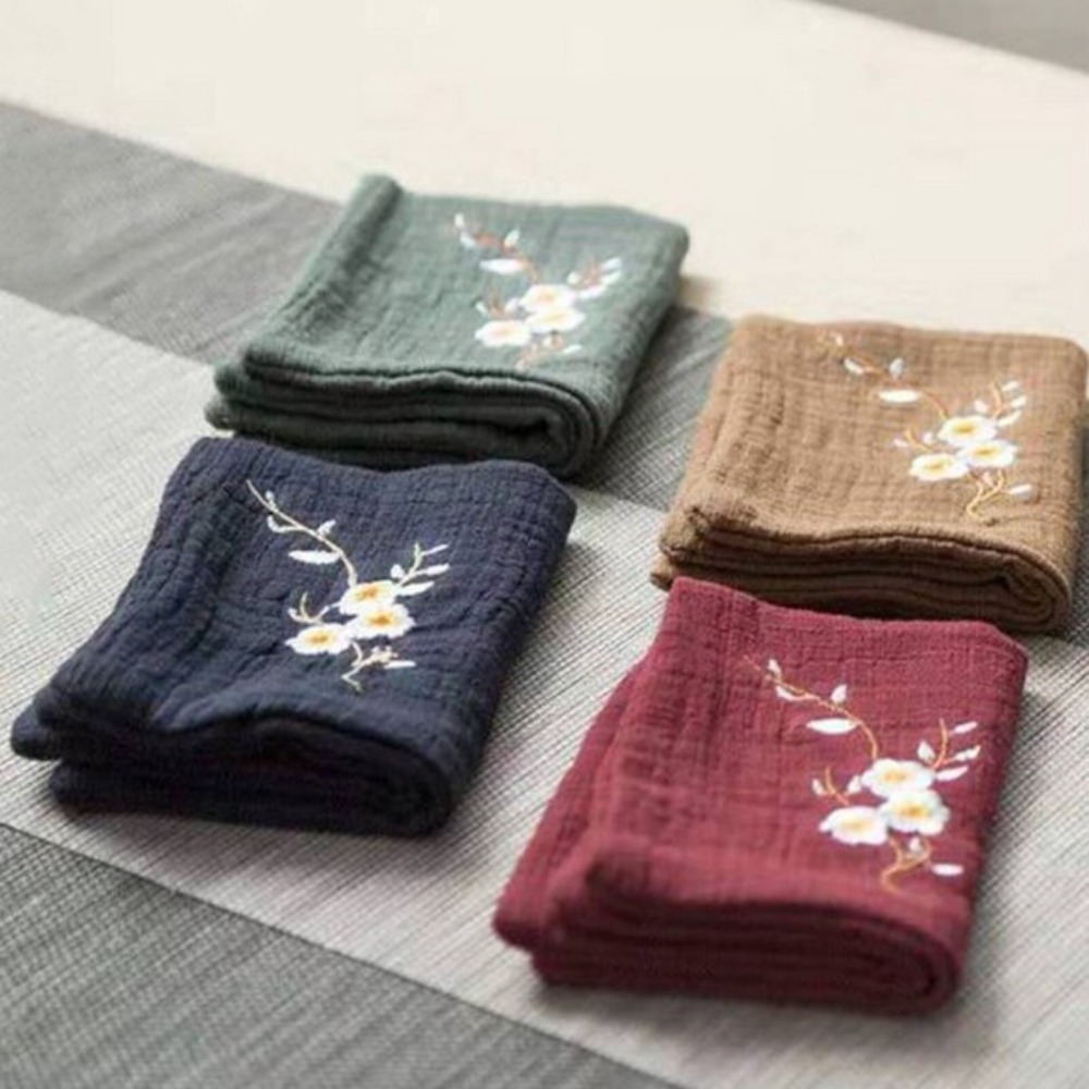 Practical Cotton Tea Cloth Lig - Embroidery Towel 评论和价格
