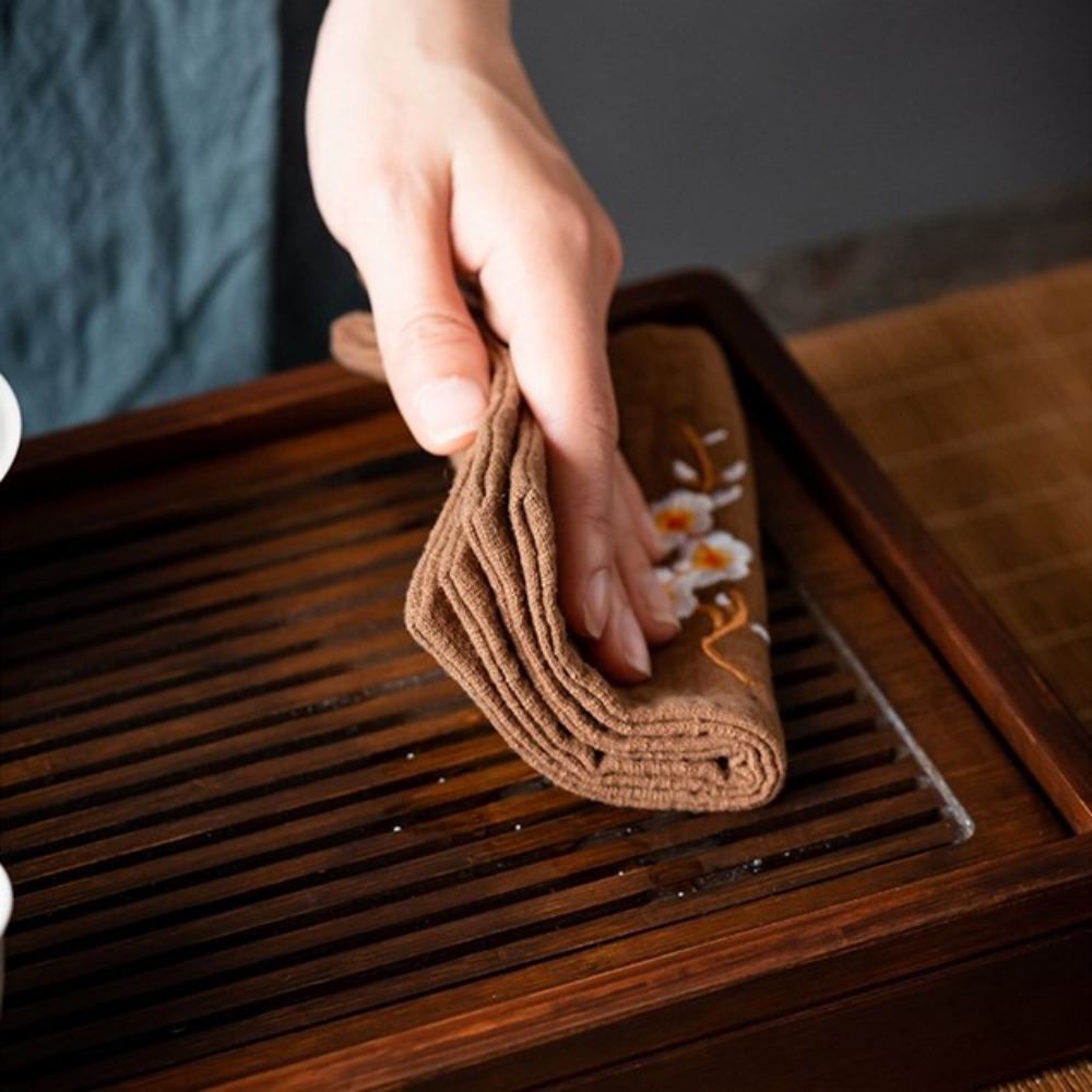 Practical Cotton Tea Cloth Lig - Embroidery Towel 评论和价格