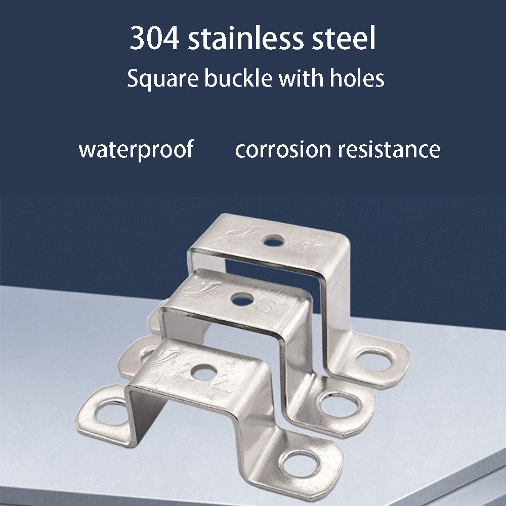 1Pcs Thicken Square Hose Clamp - Hoop Tightener Tool 评论和价格