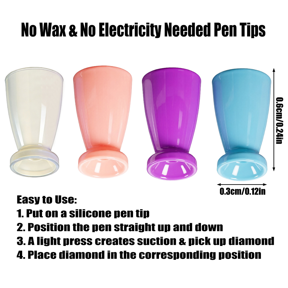 10PCS Mini Silicone Tips For D - Embroidery Uae 评论和价格