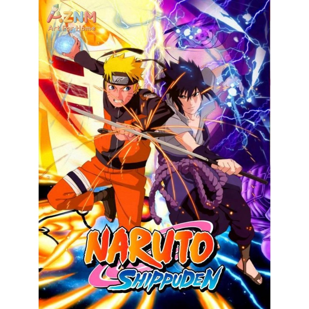 Frameless 1pc Naruto Class Sev - Embroidery Painting 评论和价格