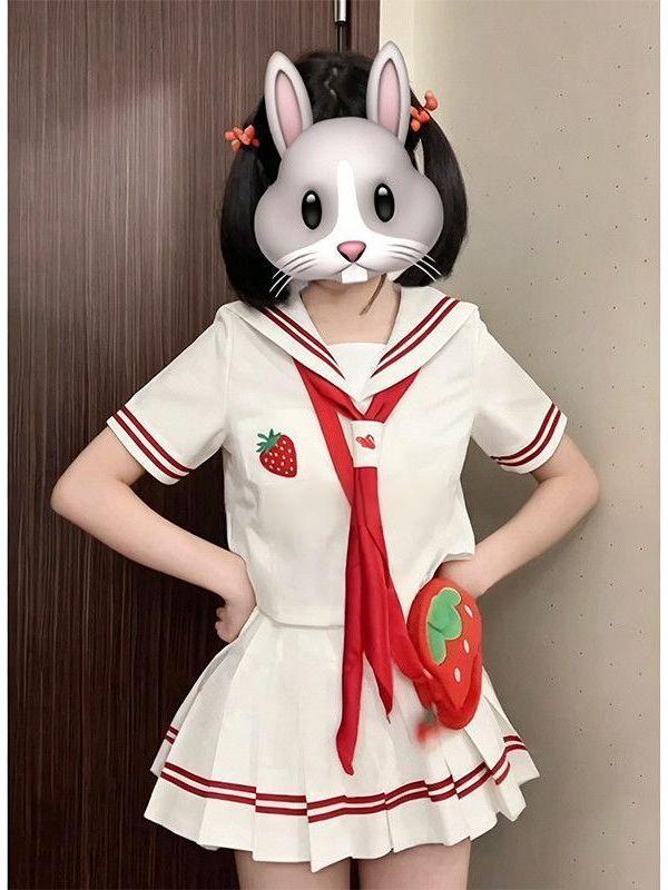 2026 Anime JK Uniform Strawber - Embroidery Red 评论和价格
