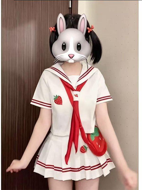 2026 Anime JK Uniform Strawber - Embroidery Red 评论和价格
