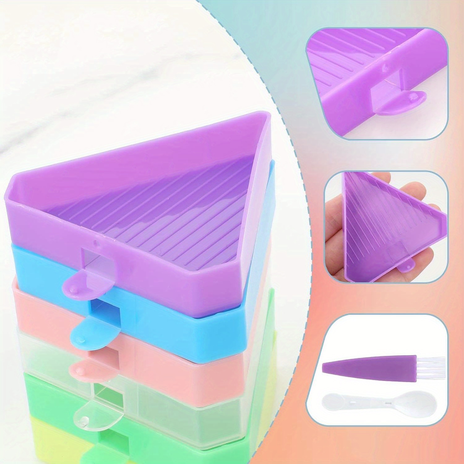 9PCS New Diamond Painting Tray - Embroidery Uae 评论和价格