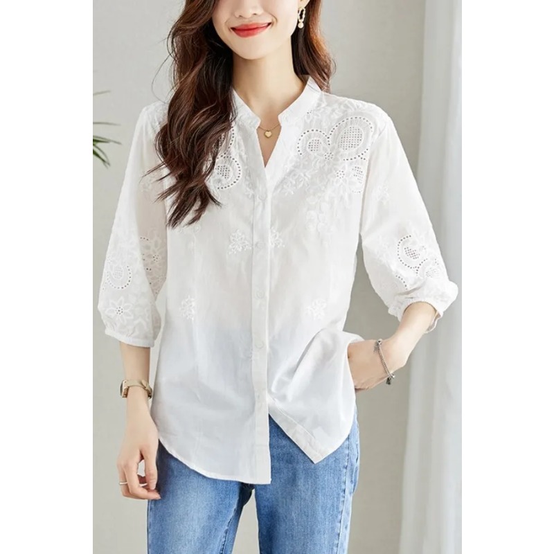 Women's White Eyelet Embroider - Embroidery Eyelet 评论和价格