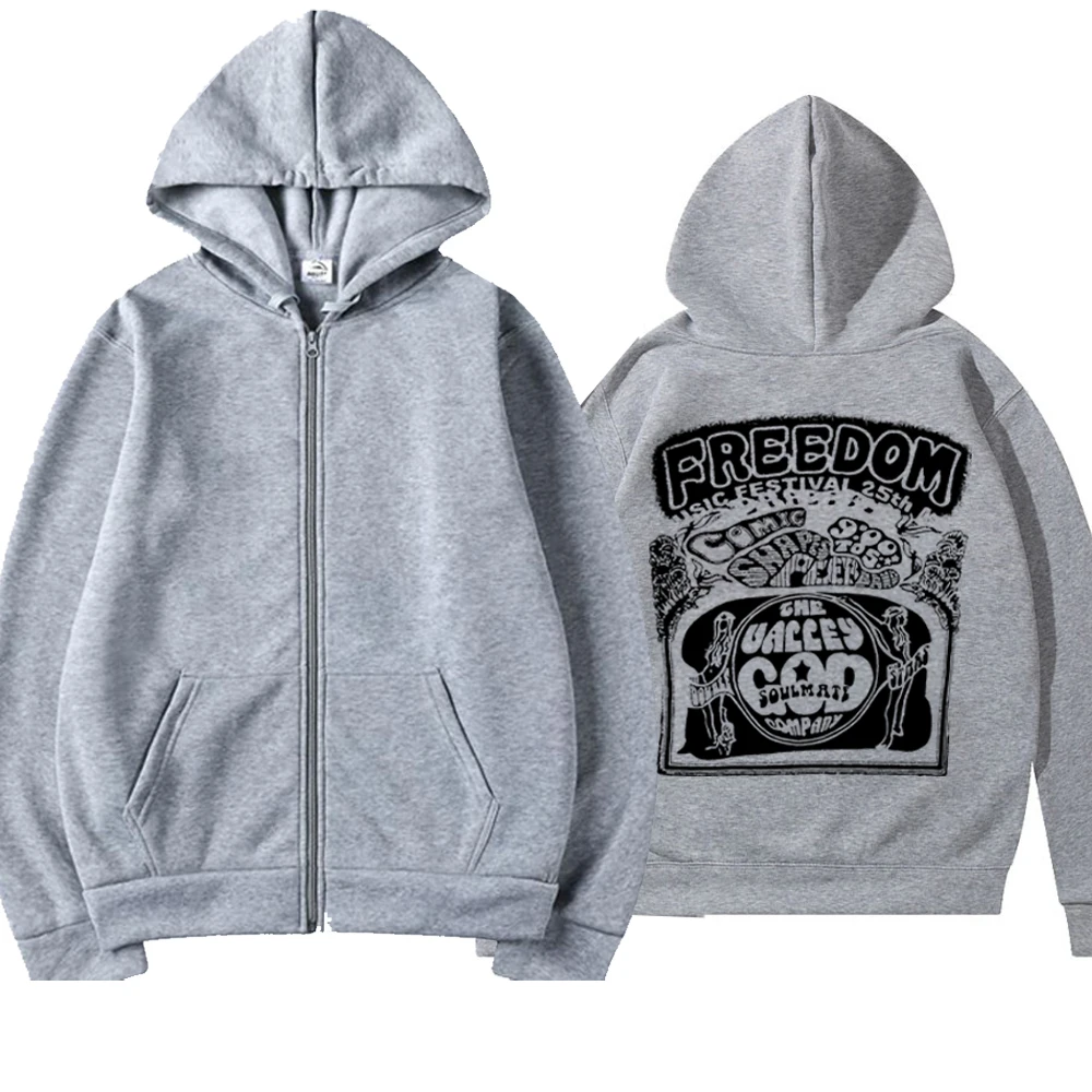 Simon Henriksson Zipped Hoodie - Embroidery Zip Up Hoodie 评论和价格