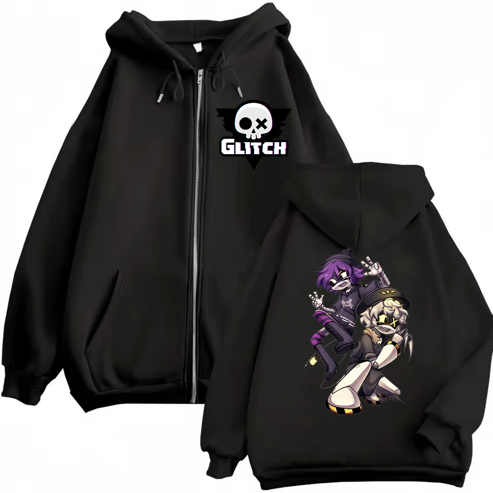 Anime Murder Drones Zipper Hoo - Embroidery Zip Up Hoodie 评论和价格