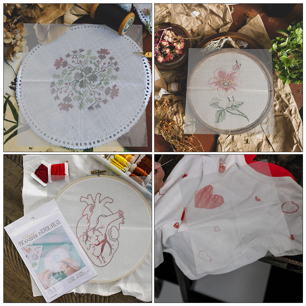 8Pcs Water Soluble Embroidery  - Water Soluble Stabilizer 评论和价格