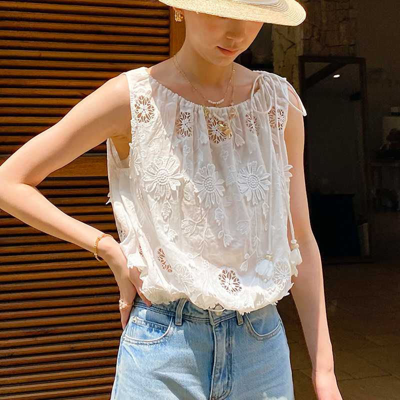 French Style Boho Embroidery B - Embroidery Eyelet 评论和价格