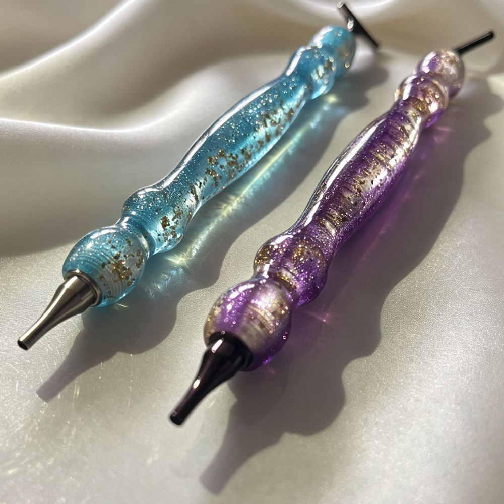 New Shiny Blue/Purple Gold Foi - Embroidery Painting 评论和价格